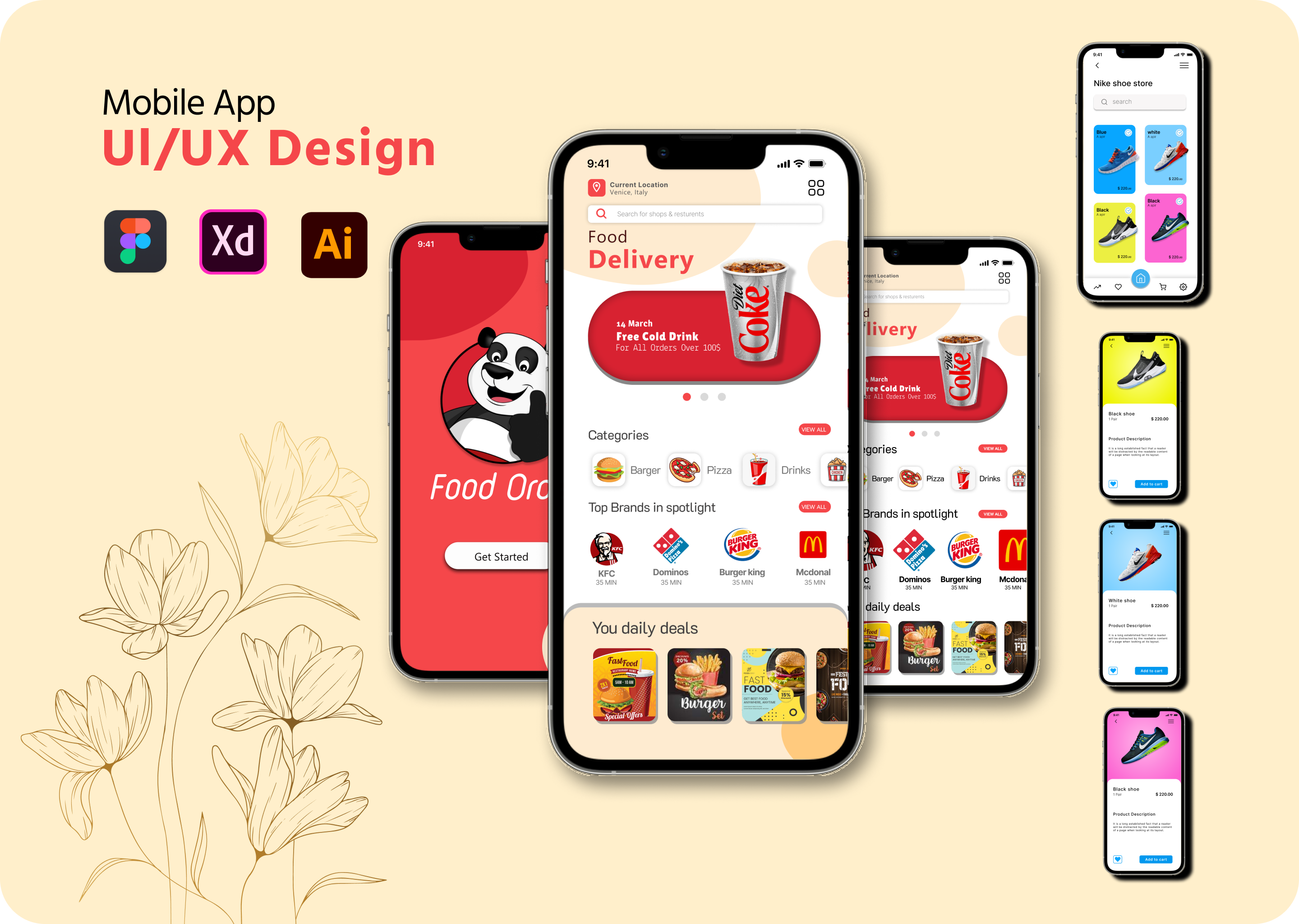 Mobile App UI/UX Design