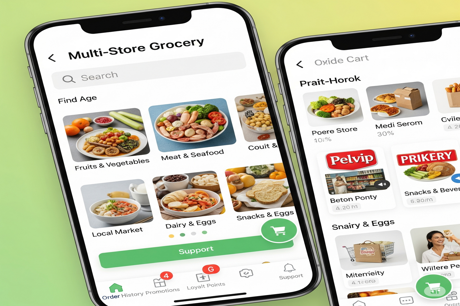 Multi-store Grocery App