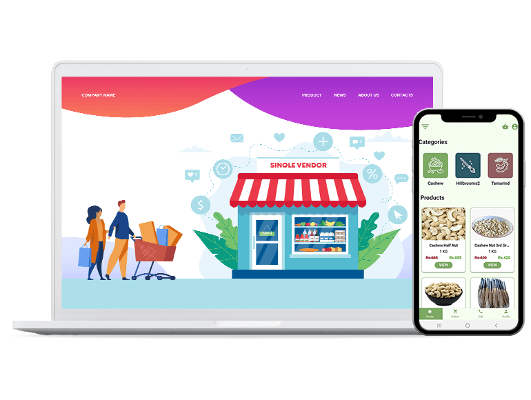Single Vendor E-commerce App