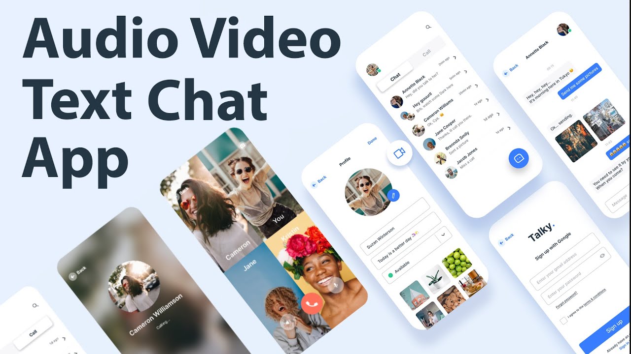 Audio Chat App